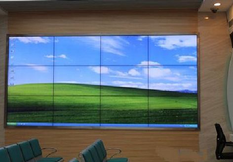 城步县液晶拼接屏的另类用法。